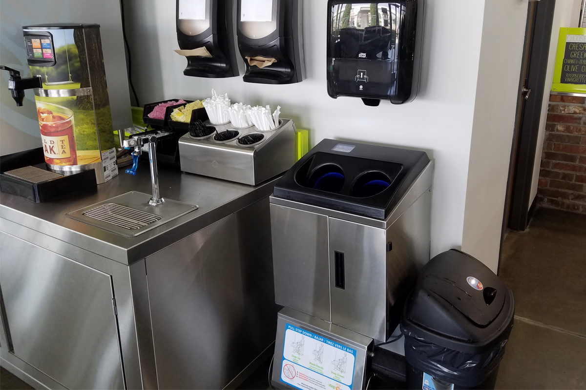 CleanTech® 500C Automatic Handwashing System Meritech
